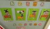 幼儿园活动区布置：图书区墙饰布置