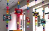 幼儿园环境布置：吊饰布置——相框