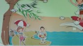 幼儿园环境布置：墙面布置——夏日清凉