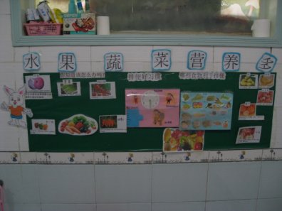 幼儿园环境布置:墙面布置——好吃的水果