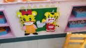 幼儿园生活环境布置：巧虎刷牙