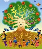 幼儿园常用风景图片：快乐树