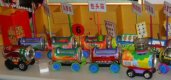 幼儿园玩教具制作：小火车