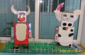 幼儿园玩教具制作：小牛