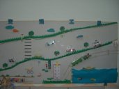 幼儿园主题墙布置：交通工具