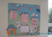 幼儿园家园联系栏布置:乖乖兔家园
