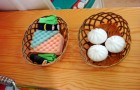 幼儿园玩活动区布置:娃娃家——包子、三明治