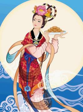 中秋节图片:嫦娥
