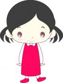 人物卡通：女孩1