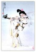 中国名画——琵琶女