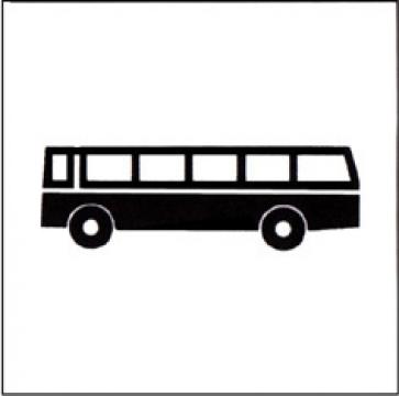 交通标志:公共汽车