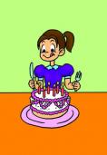 故事插图：过生日