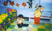 幼儿托班区角活动：小响筒