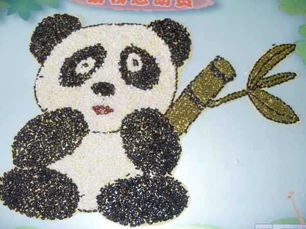 幼儿园小动物种子贴画图片_脾气网 幼儿园小动物种子贴画图片
