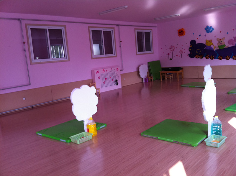 幼儿园活动区布置:室内体育活动区域_中国幼儿