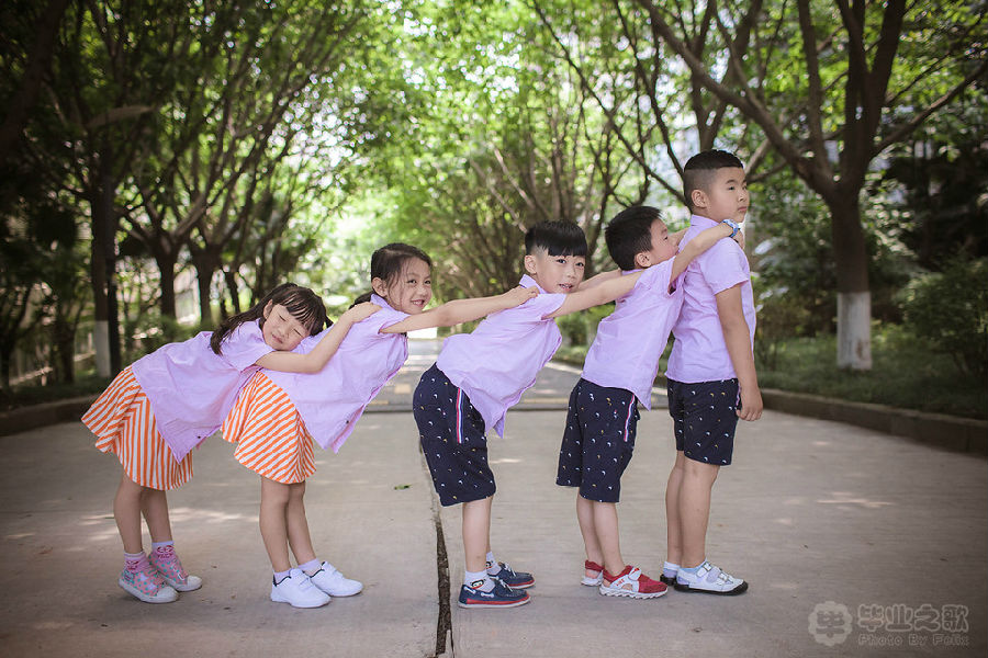 幼儿园大班创意毕业照_师乐汇--中国幼儿教师网