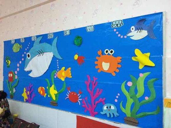 幼儿园夏季主题墙布置:美一夏--中国幼儿教师网