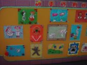 活动室布置：幼儿作品展示