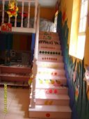 幼儿园室内环境布置：楼梯布置
