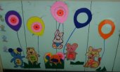 幼儿园墙面布置：天气变变变