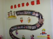 幼儿园墙面布置：我是体育小明星