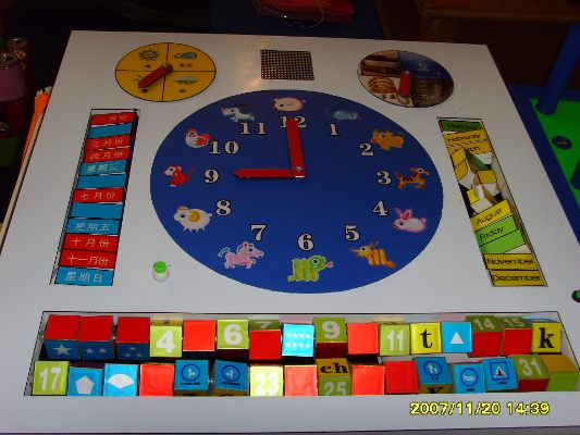 幼儿园玩教具制作:多功能题板--中国幼儿教师网