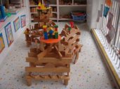 幼儿园活动区布置——建筑区