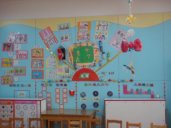 幼儿园墙面布置：我要上学了