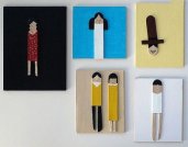 幼儿园环境布置墙面：手工制作——雪糕棍拼贴画