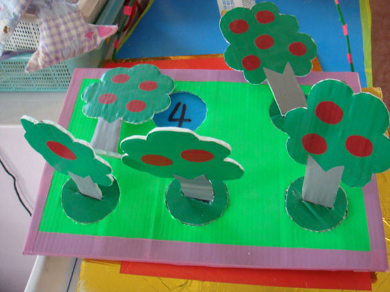 幼儿园教具制作展示图:快乐学数学_中国幼儿教