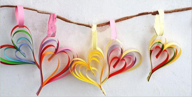 幼儿园三八妇女节手工制作:爱心送妈妈