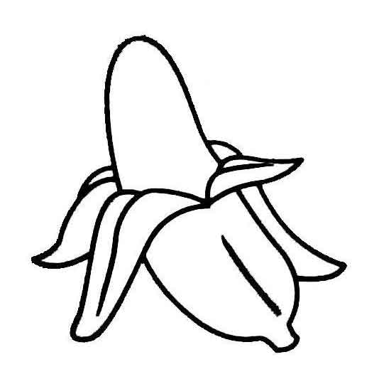 幼儿园水果简笔画:香蕉__幼儿教师网